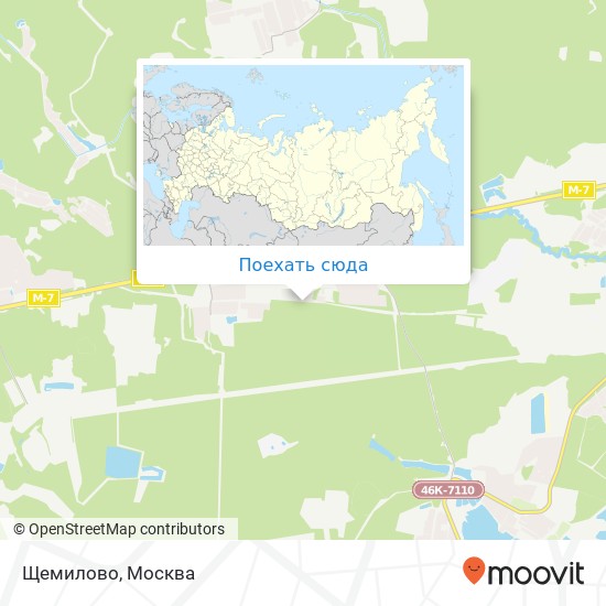 Карта Щемилово