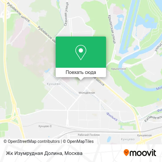 Карта Жк Изумрудная Долина