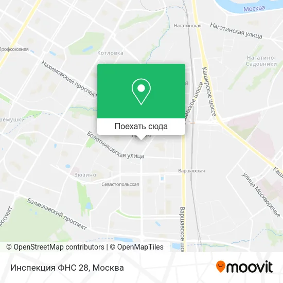 Карта Инспекция ФНС 28
