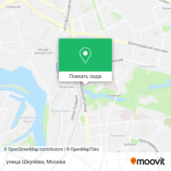 Карта улица Шкулёва