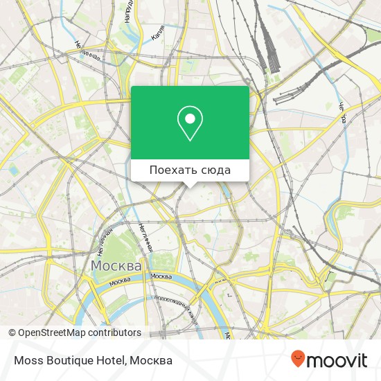 Карта Moss Boutique Hotel
