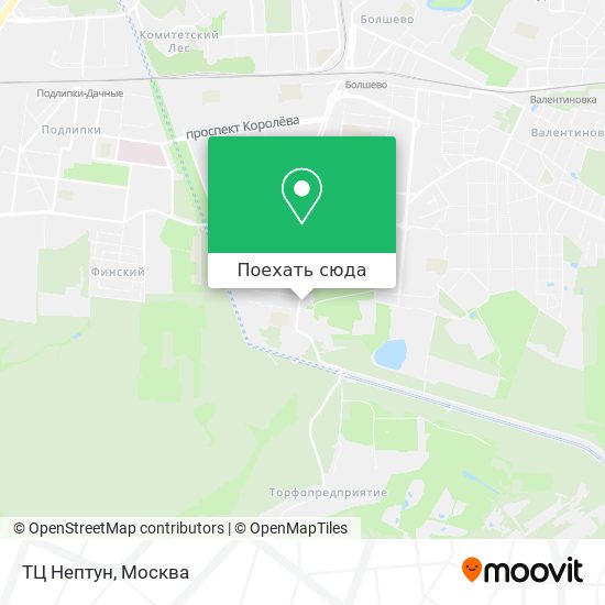 Карта ТЦ Нептун