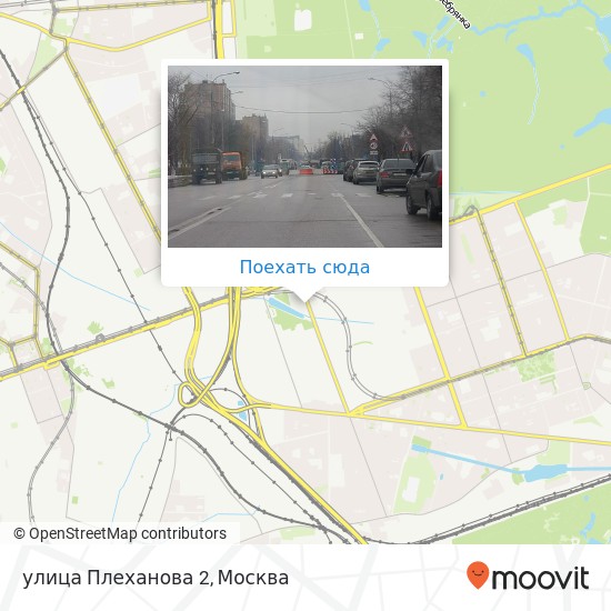 Карта улица Плеханова 2