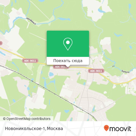 Карта Новоникольское-1
