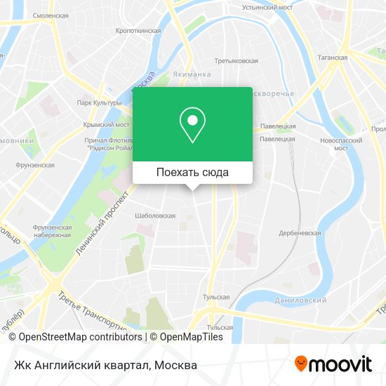 Карта Жк Английский квартал