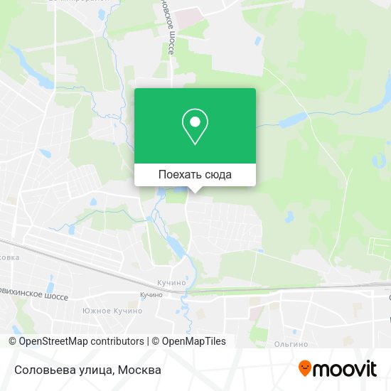 Карта Соловьева улица