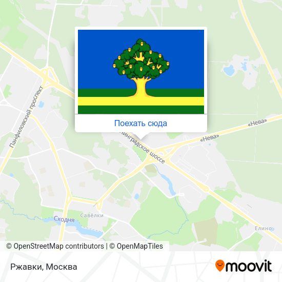 Карта Ржавки