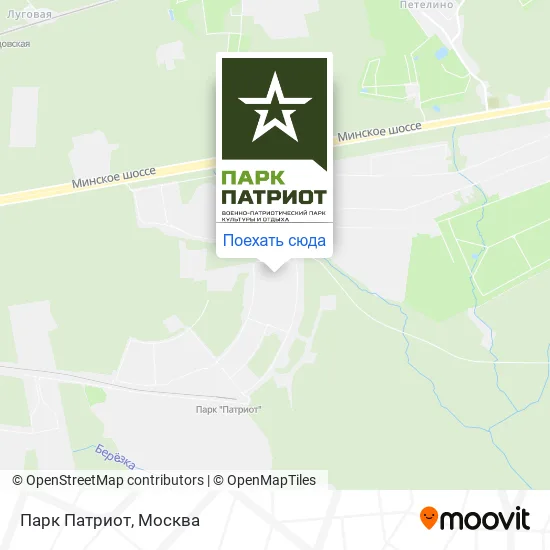 Карта Парк Патриот