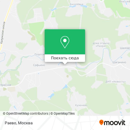 Карта Раево