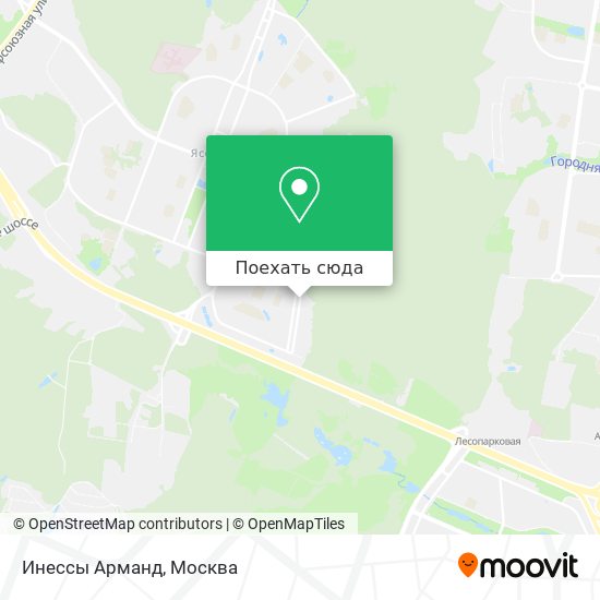 Карта Инессы Арманд
