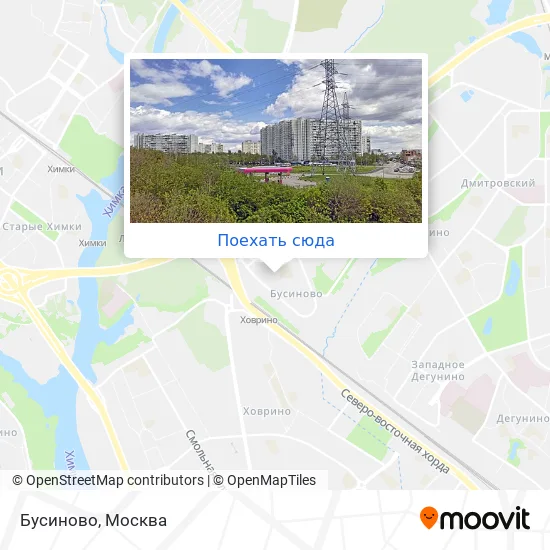 Карта Бусиново