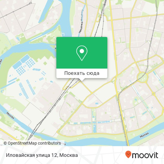 Карта Иловайская улица 12