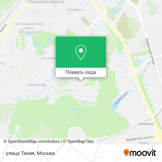 Карта улица Тихая