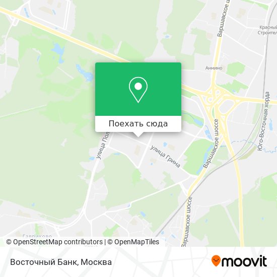 Карта Восточный Банк