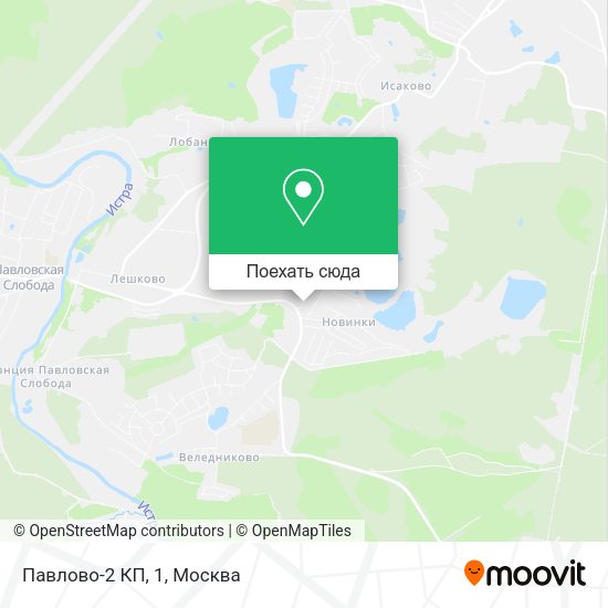 Карта Павлово-2 КП, 1
