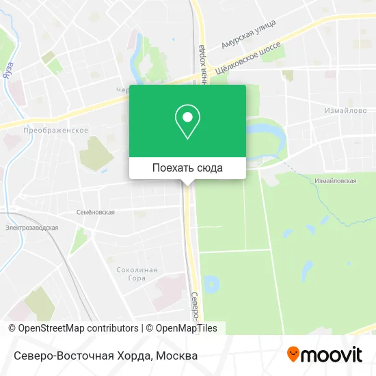 Карта Северо-Восточная Хорда