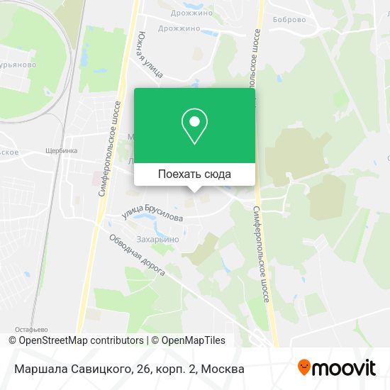Карта Маршала Савицкого, 26, корп. 2