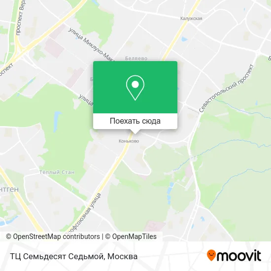 Карта ТЦ Семьдесят Седьмой
