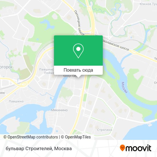 Карта бульвар Строителей