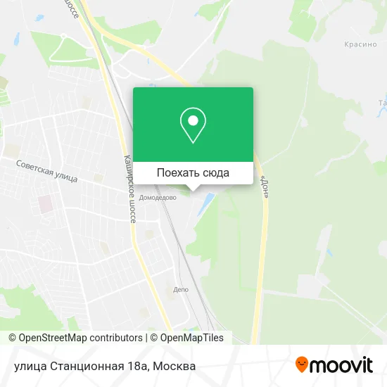 Карта улица Станционная 18а