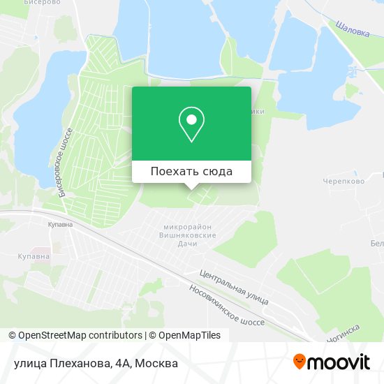 Карта улица Плеханова, 4А