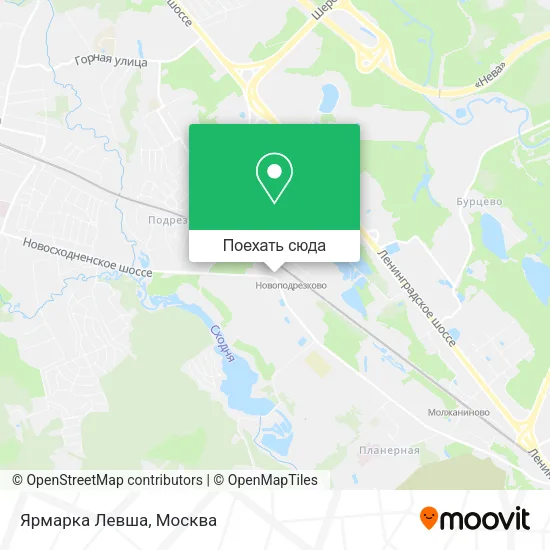 Карта Ярмарка Левша