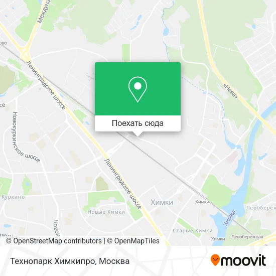 Карта Технопарк Химкипро