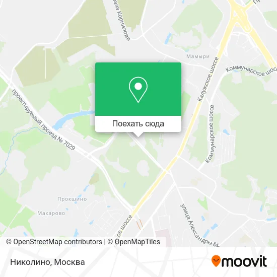 Карта Николино