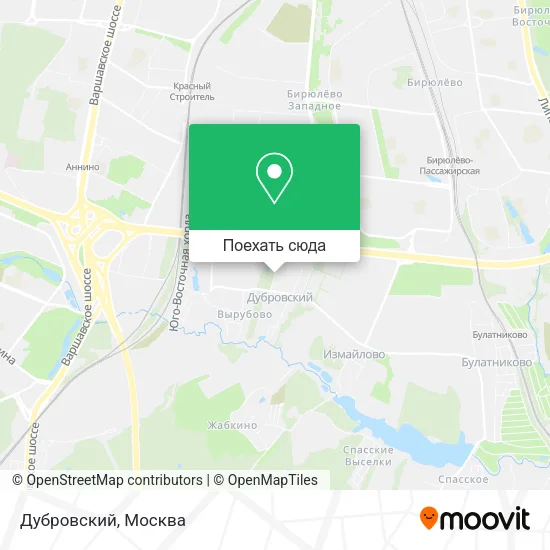 Карта Дубровский