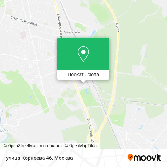 Карта улица Корнеева 46