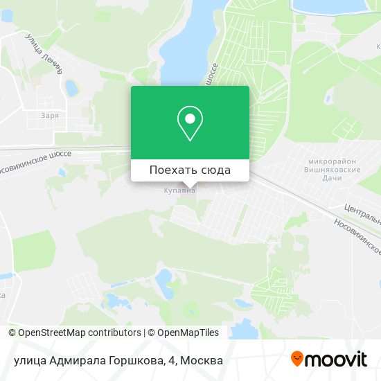 Карта улица Адмирала Горшкова, 4