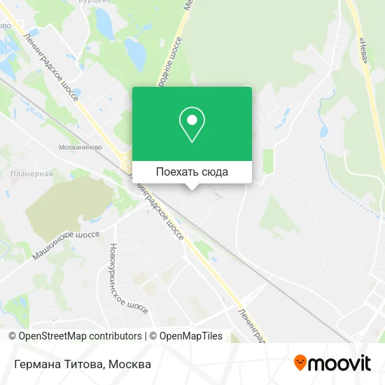 Карта Германа Титова