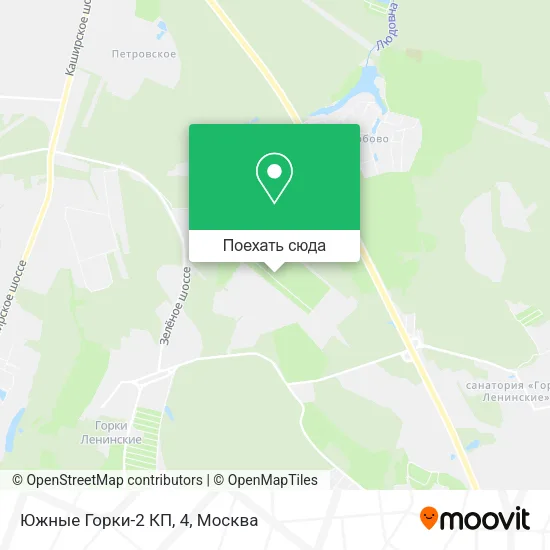 Карта Южные Горки-2 КП, 4