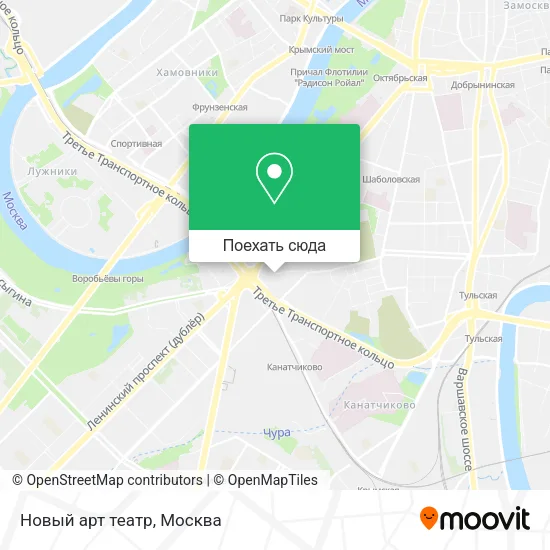 Карта Новый арт театр