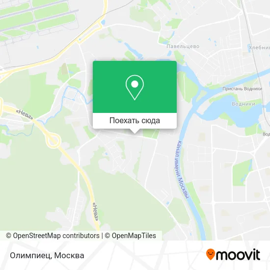 Карта Олимпиец