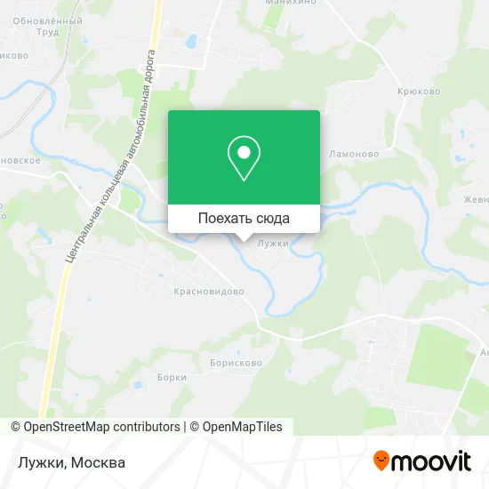 Карта Лужки
