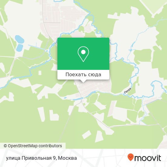 Карта улица Привольная 9