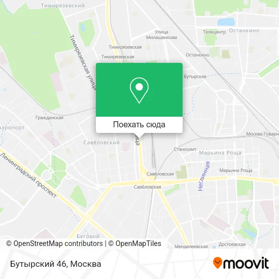 Карта Бутырский 46
