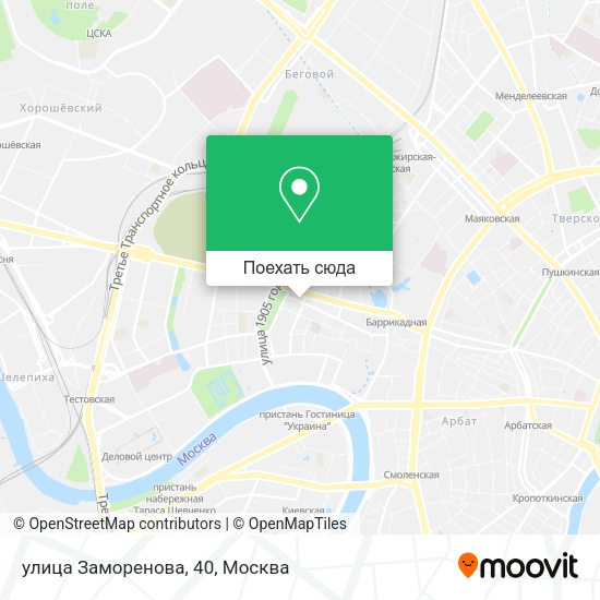 Карта улица Заморенова, 40