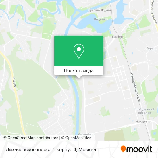 Карта Лихачевское шоссе 1 корпус 4