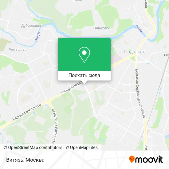 Карта Витязь