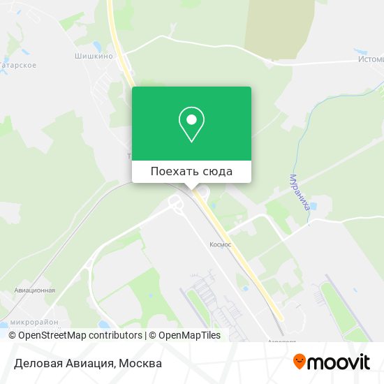 Карта Деловая Авиация