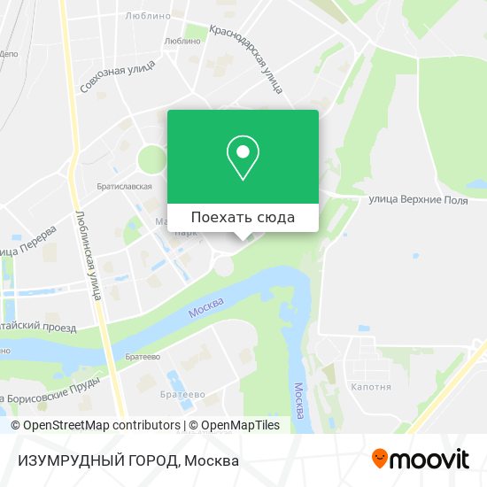 Карта ИЗУМРУДНЫЙ ГОРОД