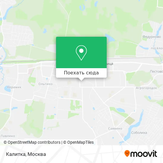 Карта Калитка