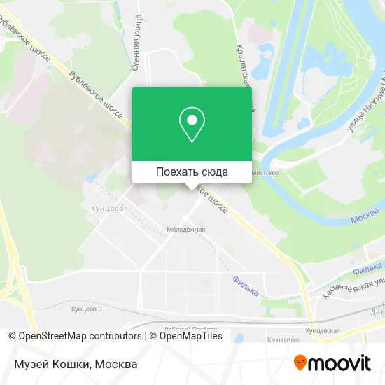 Карта Музей Кошки