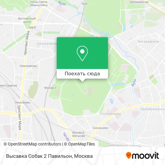 Карта Высавка Собак 2 Павильон
