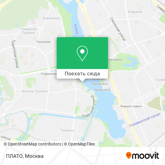 Карта ПЛАТО