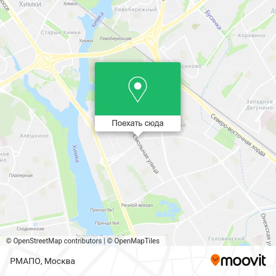 Карта РМАПО