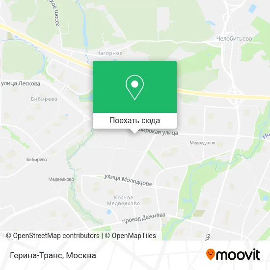Карта Герина-Транс