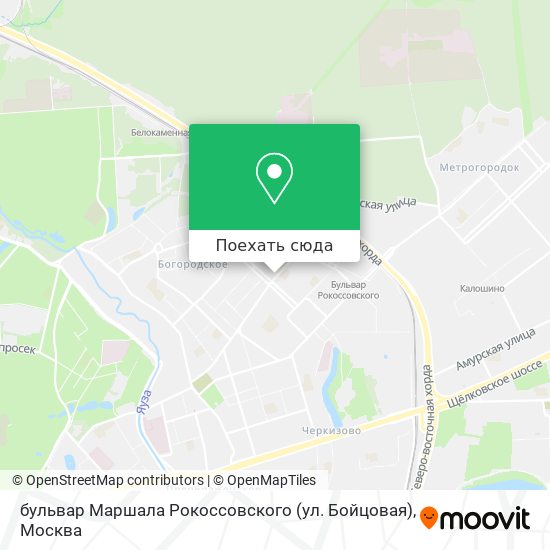 Расписание 3 от бульвара рокоссовского